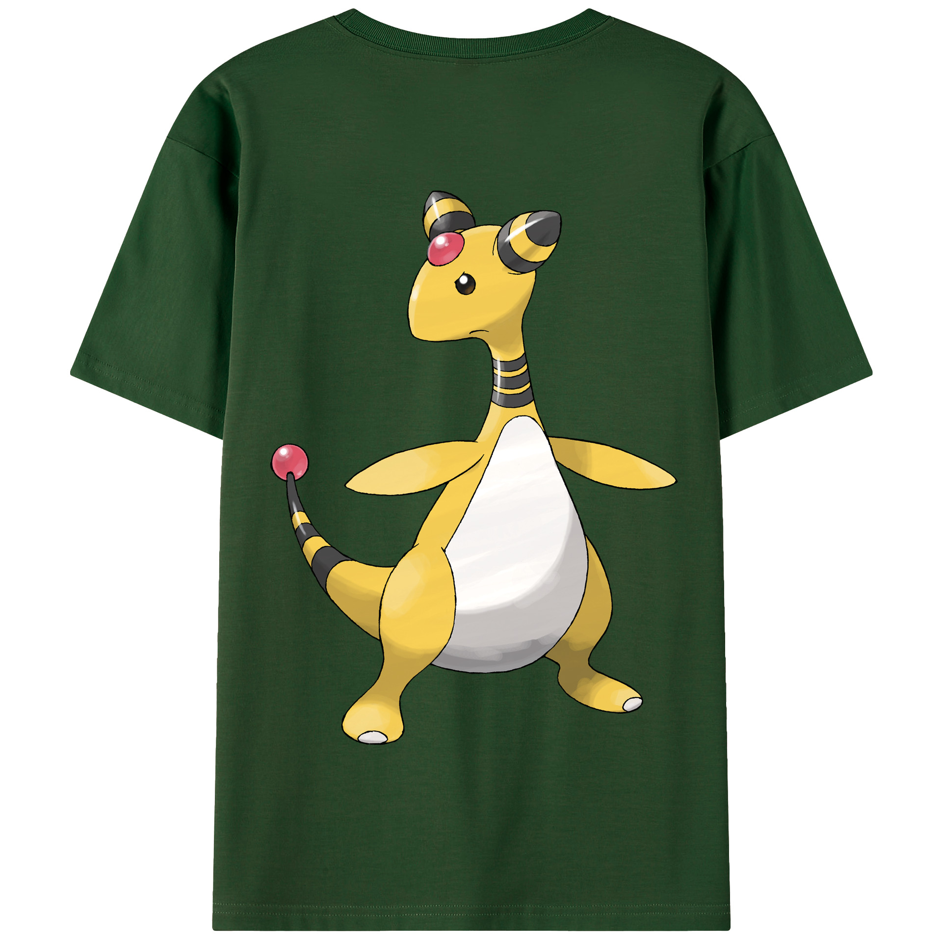 （画像用） ポケットモンスター Pokémon 綿100％半袖Tシャツ（背面プリント）